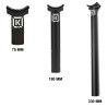 KINK Stealth Pivotal Seat Post, 180 mm, Matte Black